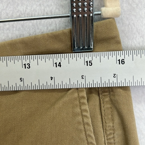 J Crew High-Rise Girlfriend Chinos Sz 8 Tan Cotton/Elastane EUC - Picture 10 of 12